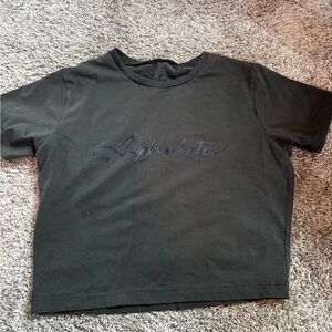 Alphalete Black Crop Top